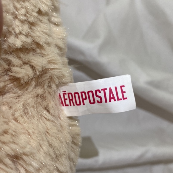 Kid’s Aéropostale Stuffed Teddy Bear with Scarf. One size. Gift card holder. - Picture 4 of 9